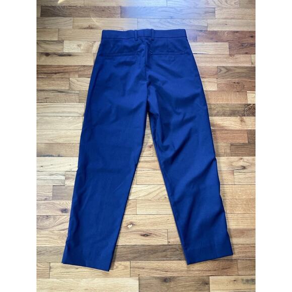 Abercrombie And Fitch A&F The Collin’s Slim Suit Pants 28x30 Deep Navy Preppy - Picture 9 of 9